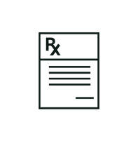 Prescription transfer form icon